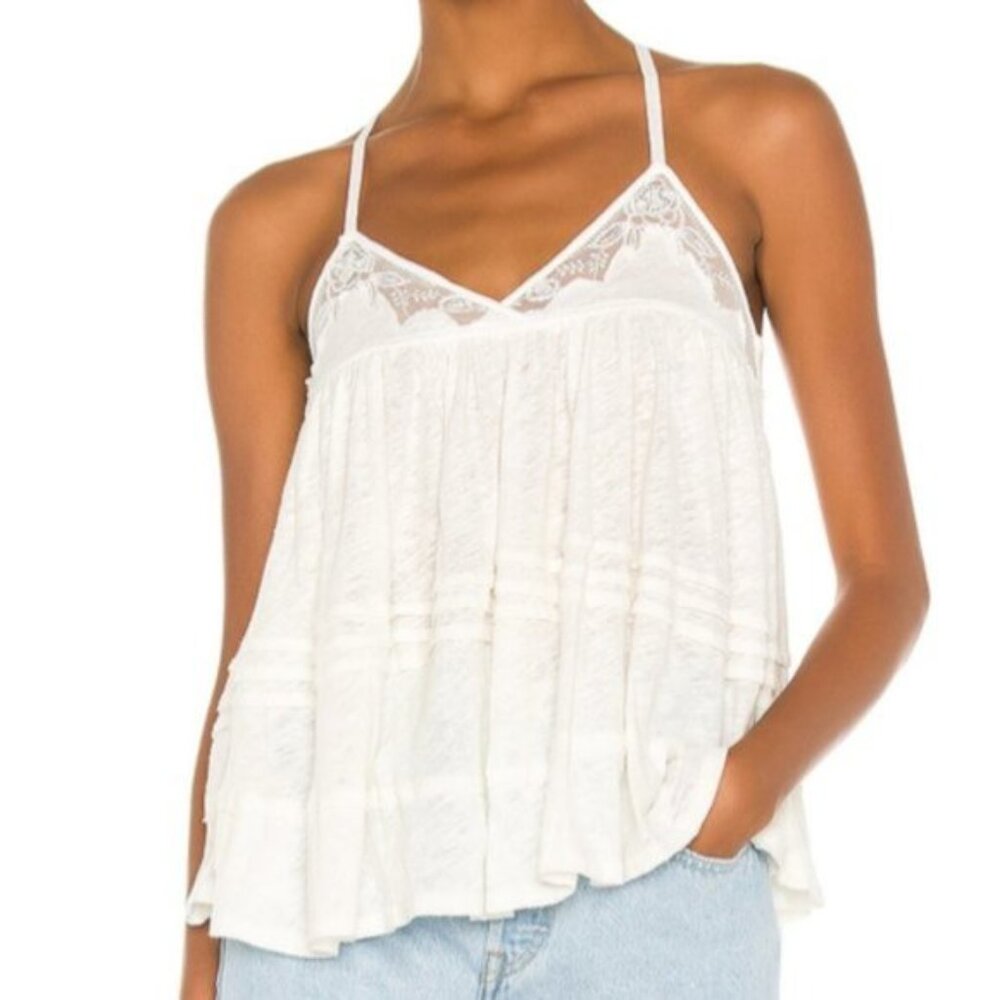 Free People Sweet Pea Tank NWT Size L
